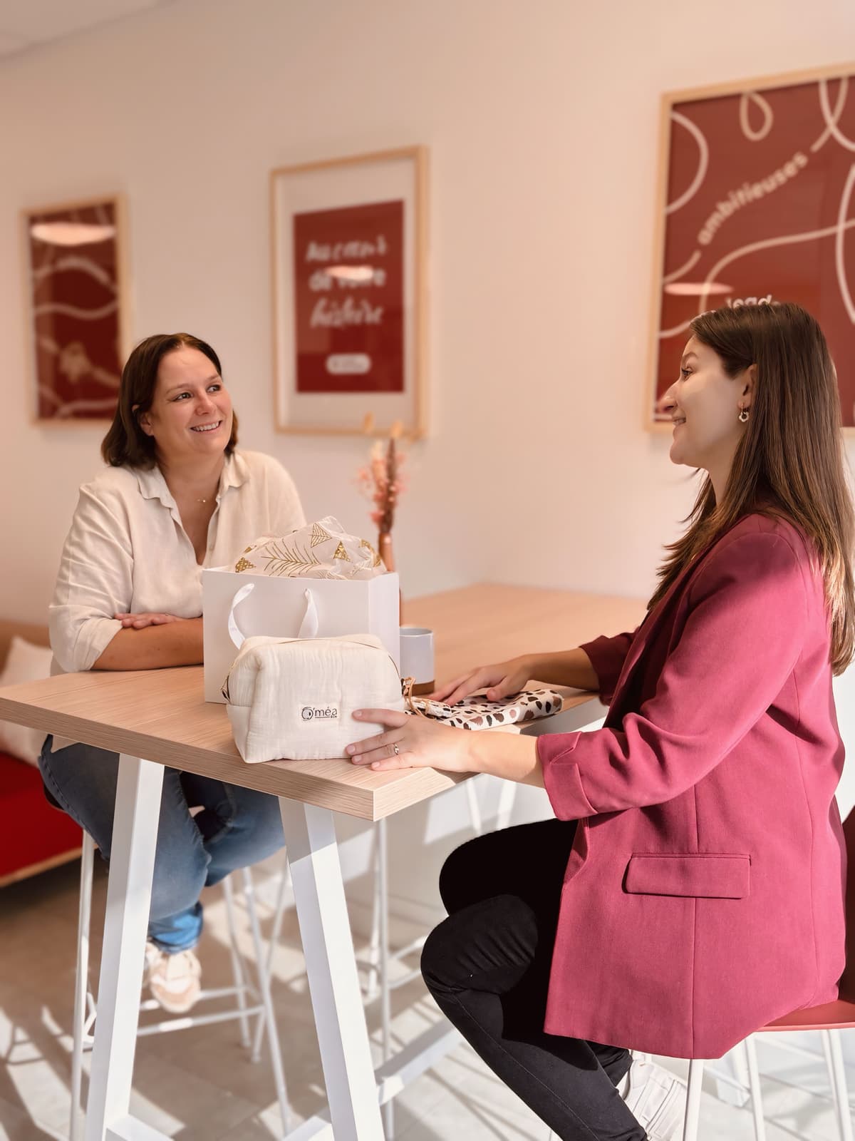 RH offrant un coffret